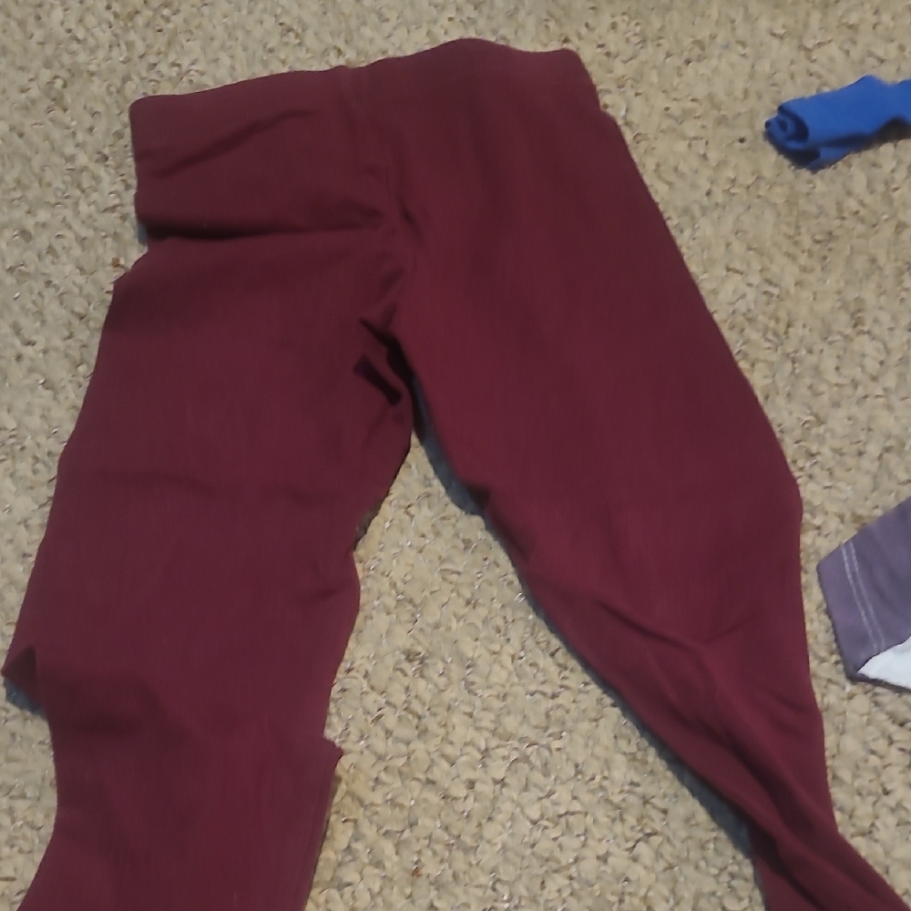 5.11 Tactical Red Leggings Comfortable Athletic Wear
